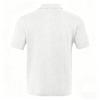 European and American Men's Summer Thin, Loose, Breathable, Casual Solid Color Jacquard Lapel Short Sleeved Polo Shirt for Men