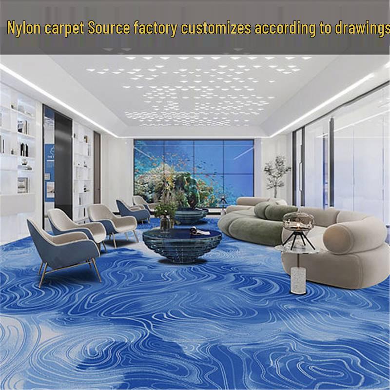 Thickened Nylon Soundproof Carpet for Hotel, Cinema, Billiard, and Club Rooms