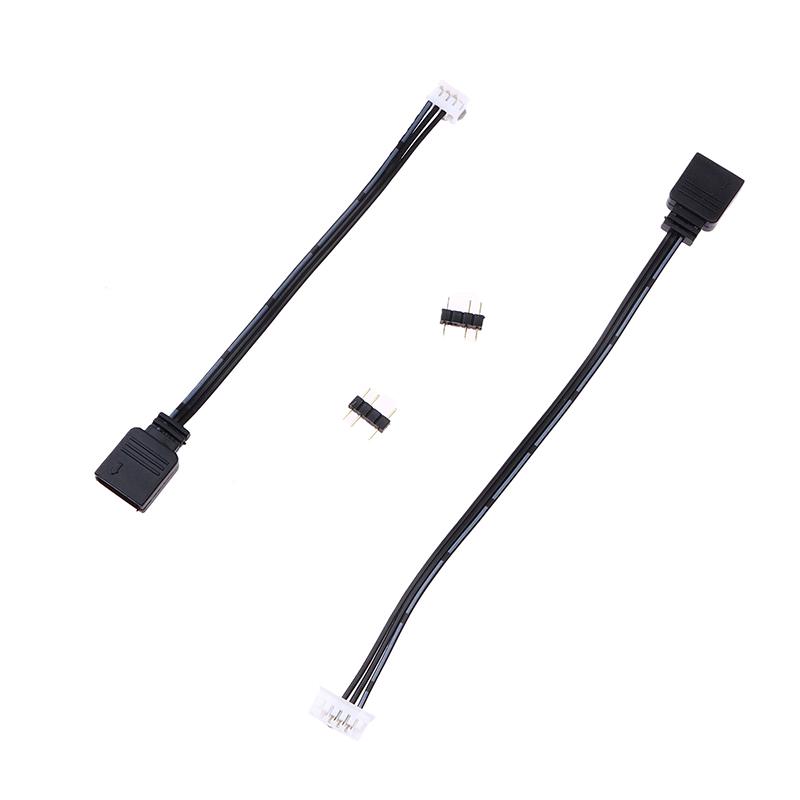 Fan Controller 5V 3 Pin To 6Pin 4Pin Transfer Adapter Cable 5V Argb 3P To 4P 6P Controller Adapter Cable