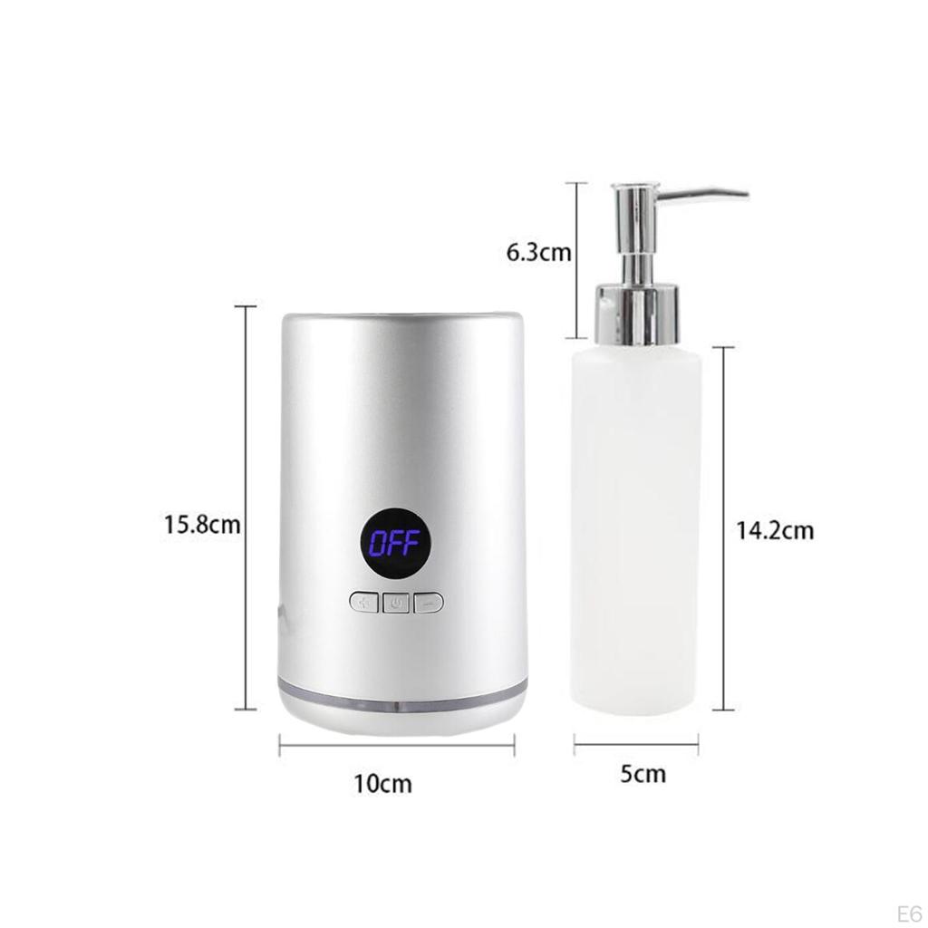 Single Bottle Massage Oil Heater with Bottles Accessories Warmer White