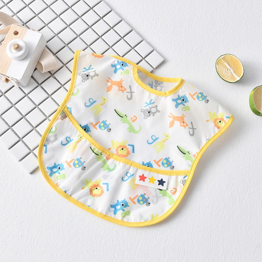 Waterproof Soft Bib for Babies & Toddlers, Long Sleeve Smock, Anti-fouling, Easy To Clean, Comfortable, Suitable for Eating