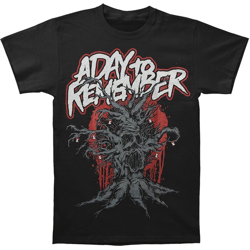 Classic Mens Short Sleeve A Day To Remember Graphic Tee for Men Soft Cotton Short Sleeve Round Neck TShirt 2026 Mens Tshirt