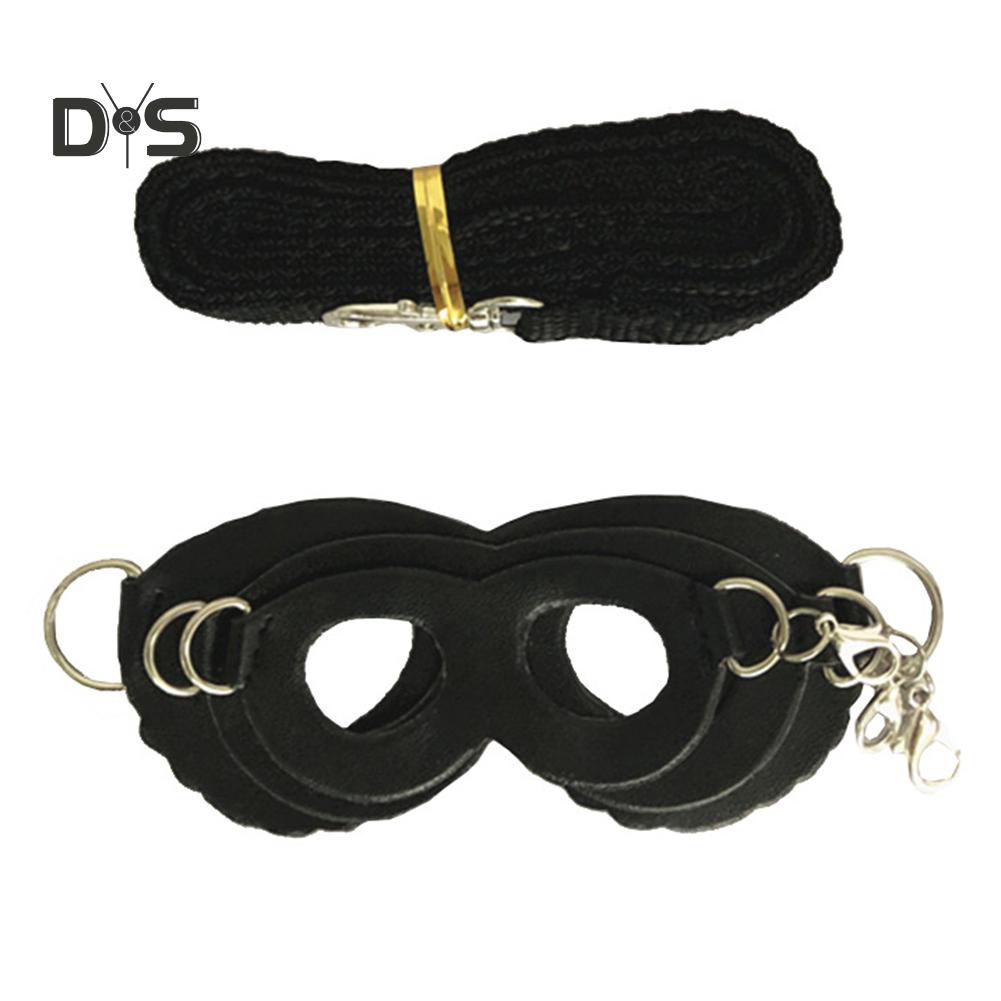 Puppy Town 4Pcs Plastic Portable Pet Rat Rabbit Harness Adjustable Anti-lost Lead Rope