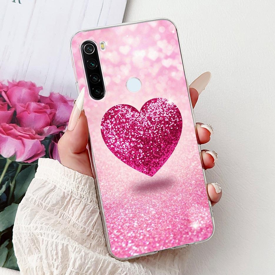 For Xiaomi Redmi Note 8 2021 Case Note 8T New Fashion Painted Cover Soft Silicone Phone Case For Redmi Note 8 Pro Note8 T Fundas