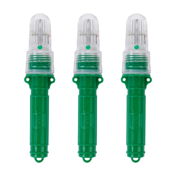 3pcs LED Fishing Lamp Marine Signal Light Positioning Flashing Light Fishing Net Warning Light