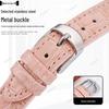 Vierblättriges Kleeblatt Lederarmband für Apple Watch (Kompatibel mit iWatch Serie 5-10) - Damenmode Uhrenarmband
