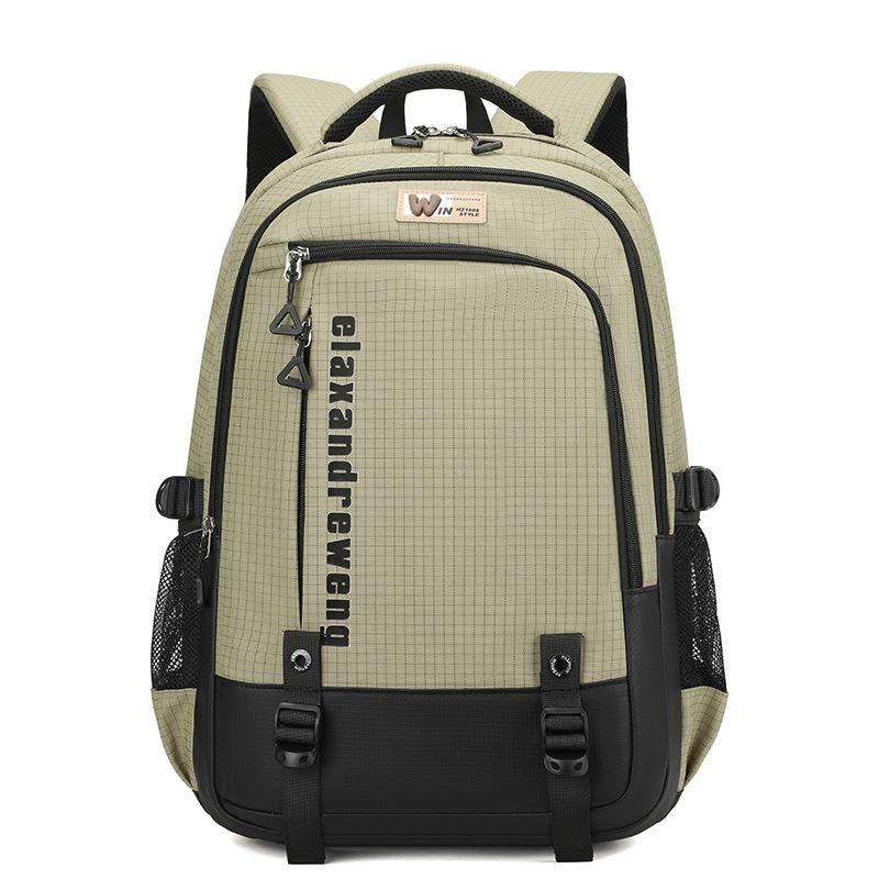 Schoolbag Large Capacity Daily Commuter Backpack Short Trip Business Trip Multifunctional Backpack Simple Foreign Style Children's School Bag