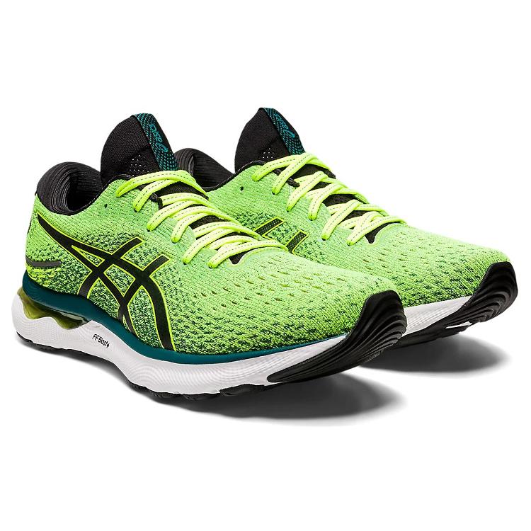 New Asics Gel Nimbus 24 Safety Yellow Black 1011B359-750
