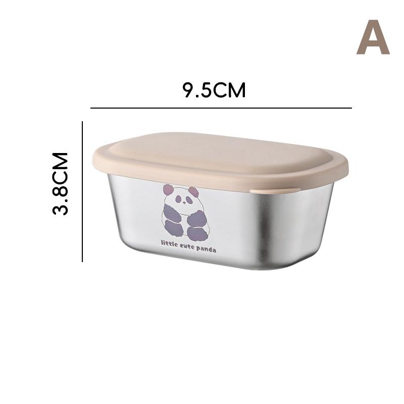 

Нержавеющая сталь блюдо для приправ чашка для соуса с герметичной крышкой герметичная салат кетчуп пикник блюдо для кемпинга на открытом воздухе