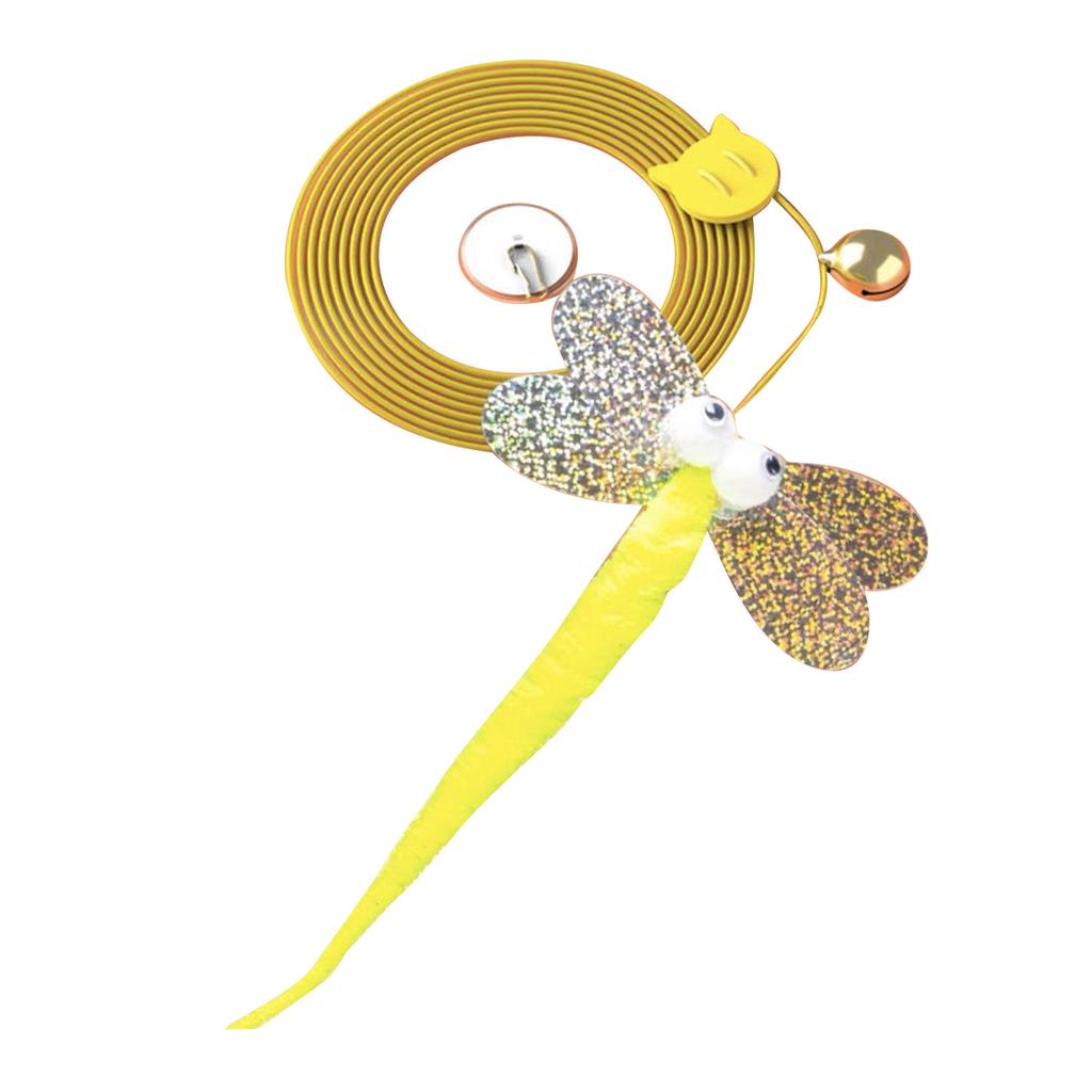 Cat Teaser Toys Interactive Fun Relieve Boredom Hanging Kitten Toys with Bell for Indoor Home Big