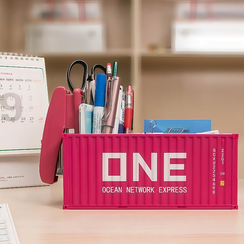 Excellent Quality Professional 2 in 1 Card Case Pen Container Holders for Desk