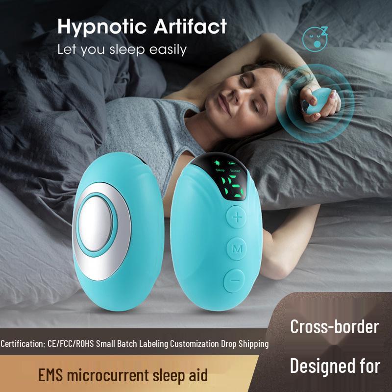 Rechargeable EMS Microcurrent Sleep Aid with Display - 15 Levels