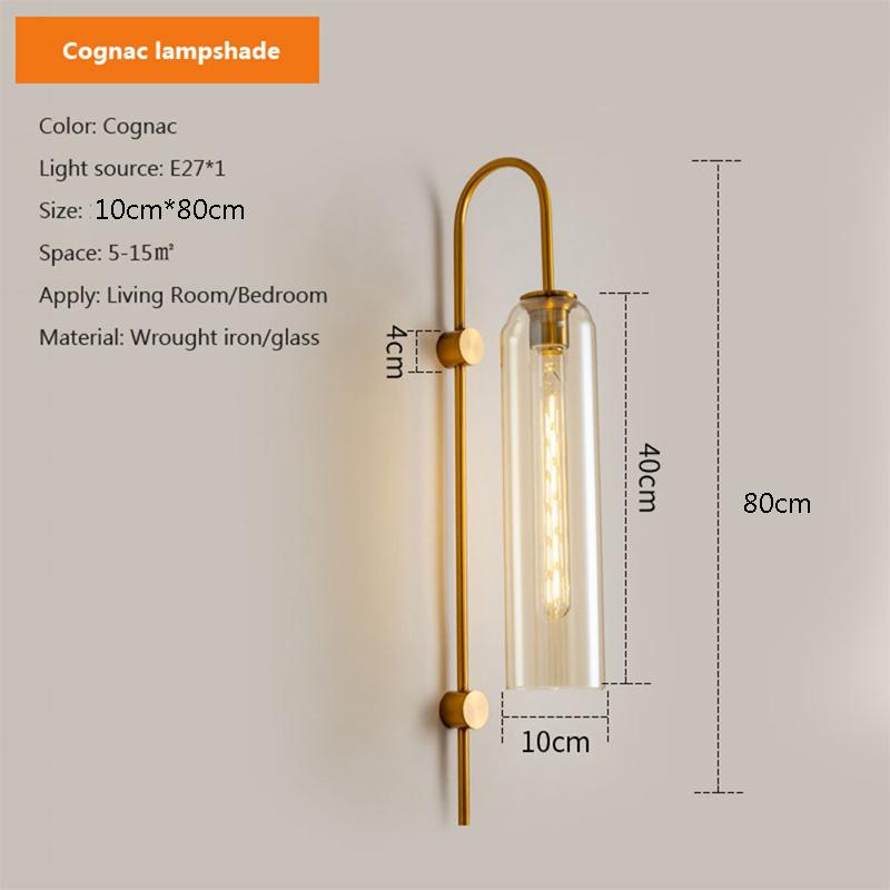 

Modern LED Glass Lampshade E27 Hanging Ceiling Lamp Indoor Wall Lighting for Bedside Bed Bedroom Dining Table Living Room Decor No Bulb