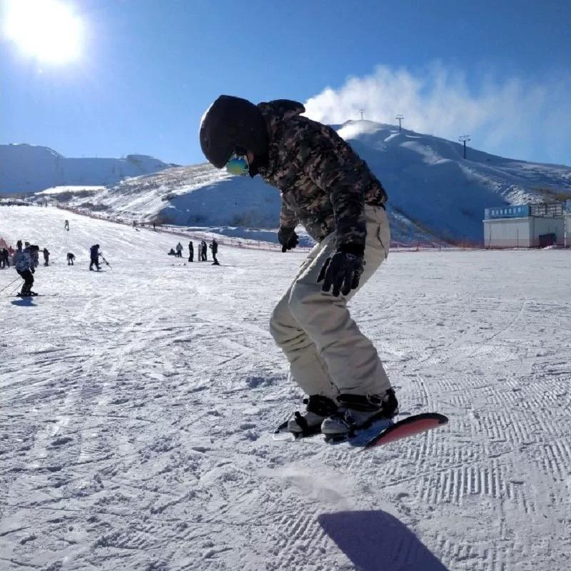 Techwear Style Wearproof Windproof Waterproof Breathable Ski Pants Overalls Man Woman Winter Thicken Warm Snowboarding Trousers