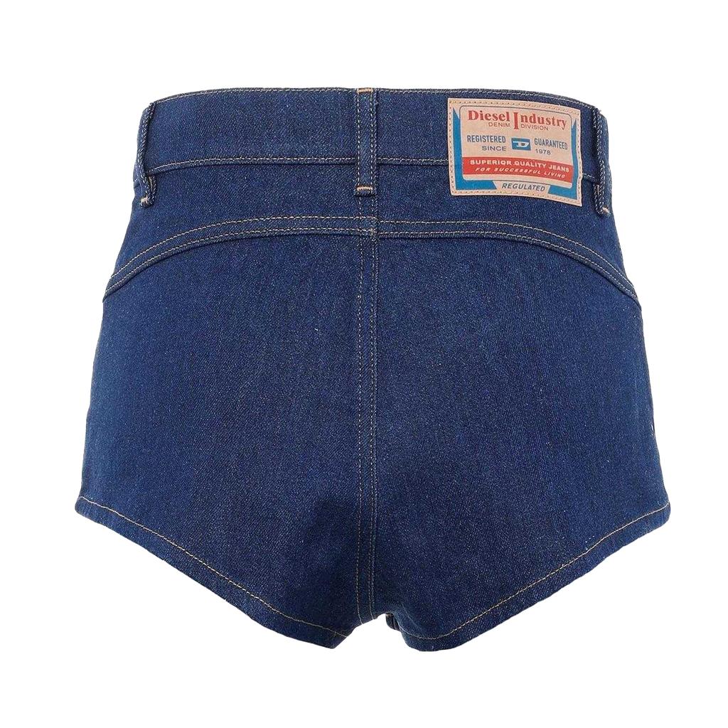 Diesel Damen High Waist Shorts De-Lunar