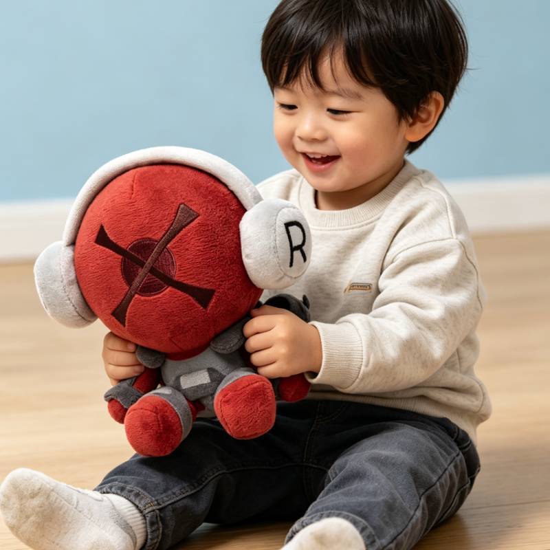 Death Of Death Killdroid Plush Toy Soft Short Pile For Gaming Fans