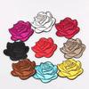 5Pcs Roses Decals Iron Cloth Patch Patch Decoration Flowers Clothing Accessory Pretty Design Flower Suitable Wedding Hotel Decor