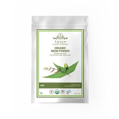 Polvere di Neem Biologica (100 grammi), Polvere di Neem Biologico, Aryan
