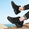 Men's Mountaineering Large Footwear Outdoor Sneaker Men's Genuine Leather Walking Shoes Autumn Winter Couples Casual Shoes