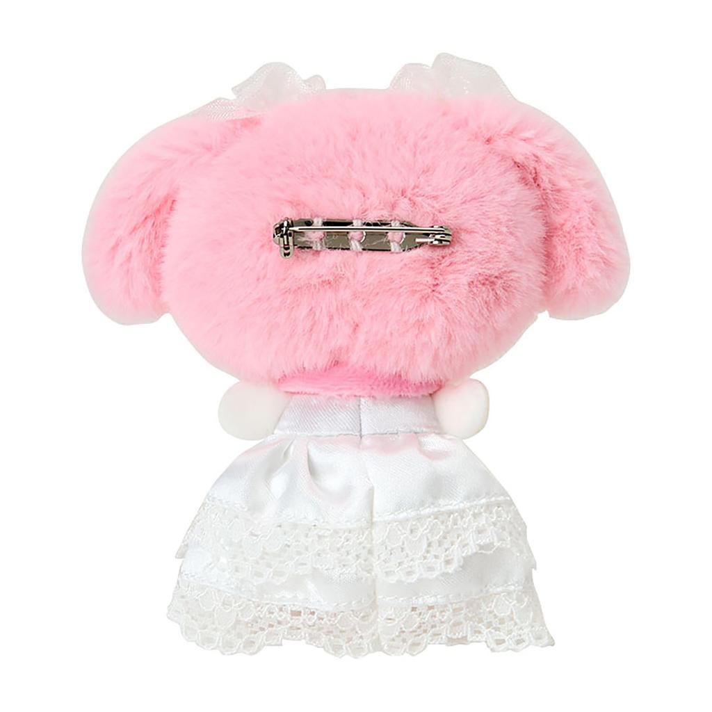 Sanrio Mascot Brooch (Lady My Melody) My Melody White 406317