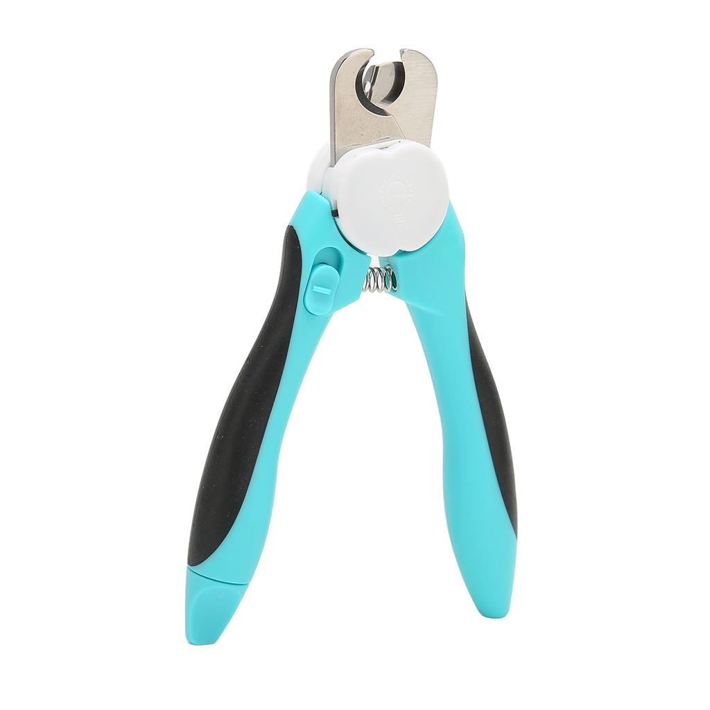 LED Tiernagelknipser Edelstahl Ergonomisch Rutschfest Hundenagelknipser und Trimmer für Kleine Hunde Haustiere