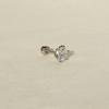 [14K Gold] Dia 0.3 Carat Lab Diamond Piercing