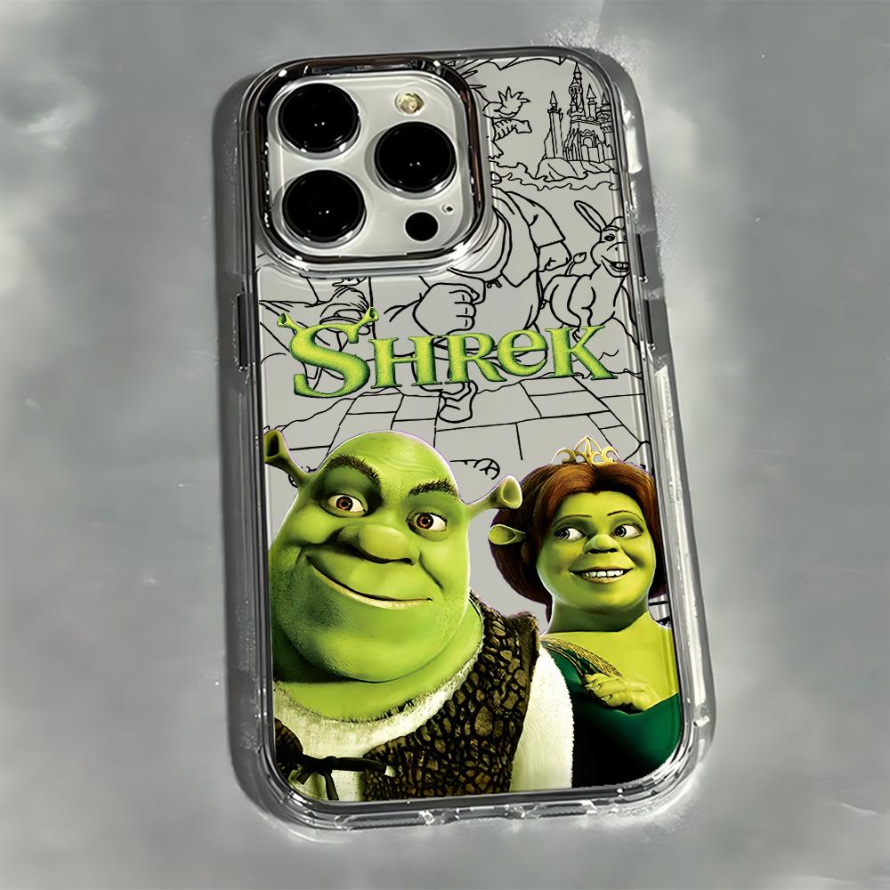Cartoon Funny Movie Shreks Phone Case for Samsung Galaxy S25 S24 S23 S22 S21 S20 Note20 FE Ultra Edge Plus 4G 5G Transparent