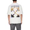 OFF WHITE T Shirt Loose Fit Men's White OMAA038R191850120288