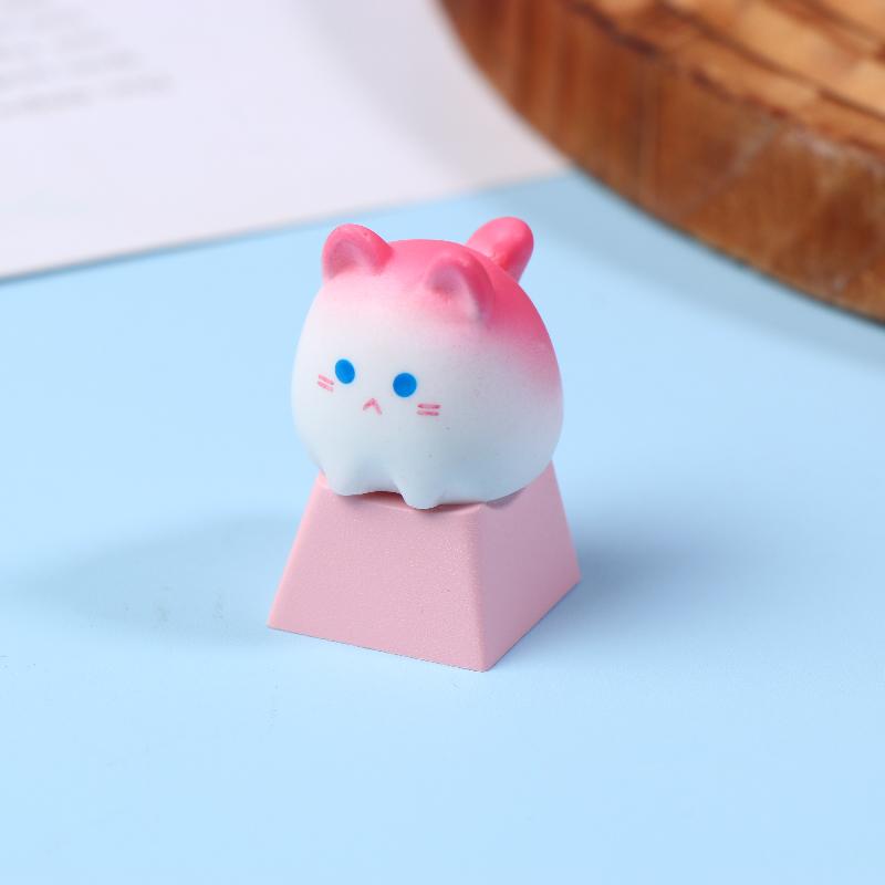 Roztomilá Kreslená 3D Zvířátka Krytky Kláves Mechanické Klávesnice Krytky OEM Výška Krytky Kawaii DIY Příslušenství pro Klávesnici Dívčí Dárky