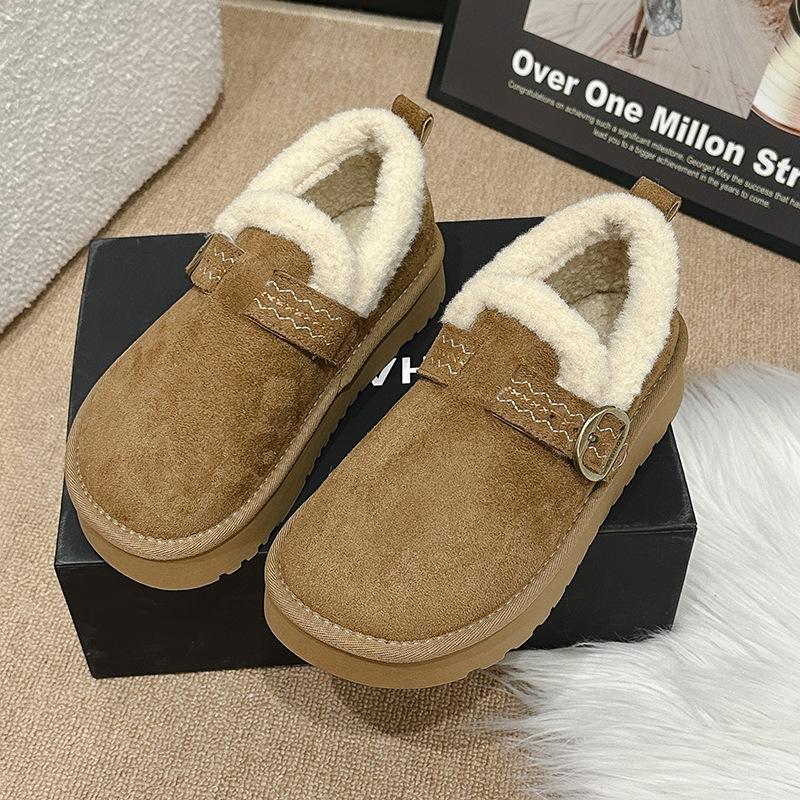 

Women s Large Size Soft Sole Winter Warm Fur Snow Boots Padded Lined Ankle Boots Non-Slip Hiking Casual Sports Cotton Boots Fur Shoes 35 верблюд