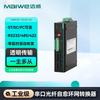Maiwei RS232/422/485 Serial to Fiber Optic Ring Network Transceiver