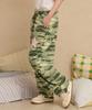 WAIKEI Big Star Applique Sweatpants Camo