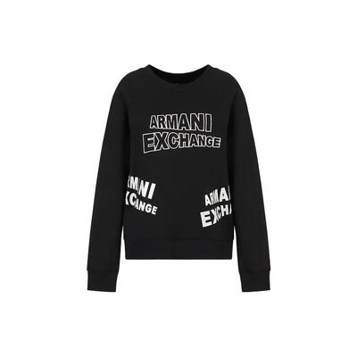 Letter Print Pullover Hoodie Women Hoodies Black 3RYM77-YJDBZ-1200