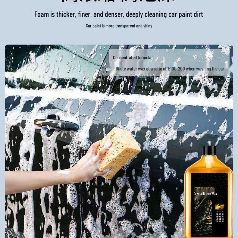 Anfängerangebot: Hochschäumendes Autowachs-Konzentrat - Leistungsstarke Dekontamination für weiße Autos