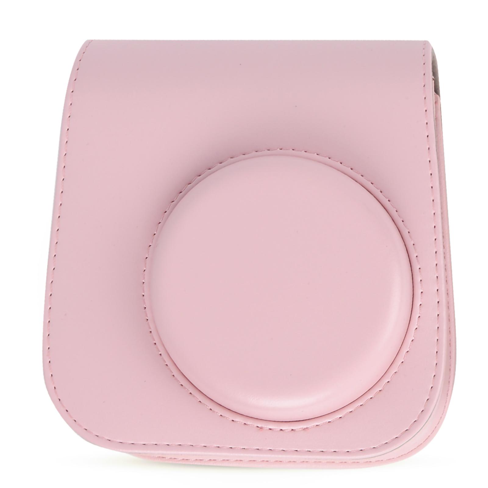 

Чохол із PU шкіри з ременем через плече для камери Fujifilm Instax Mini 11 Purple рожевий