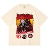 230 g/m² 100% Baumwolle Dandadan V26 Okarun Turbo Print Unisex Schweres Baumwoll-T-Shirt