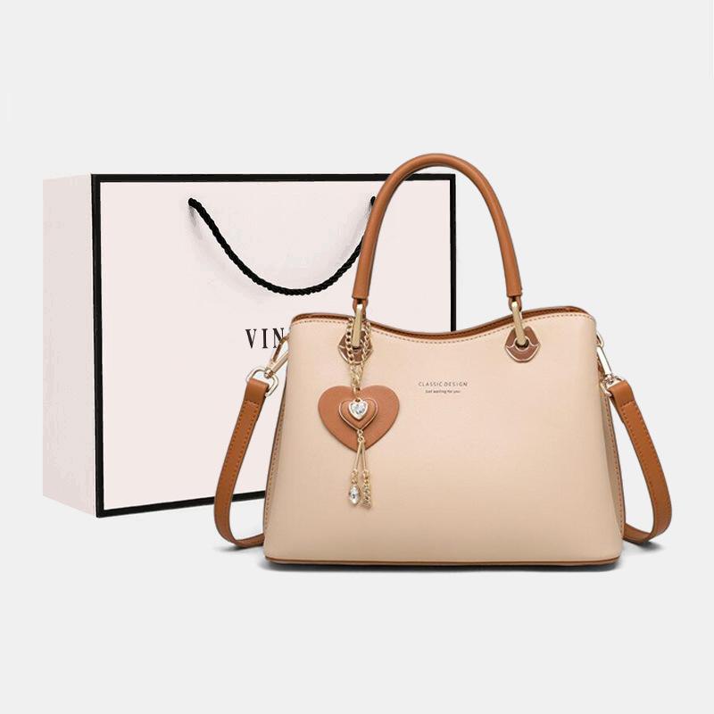 New Women's Bag 2025 Autumn Winter Fashionable Elegant Mom Bag Birthday Gift Versatile High-end Handbag Crossbody Bag