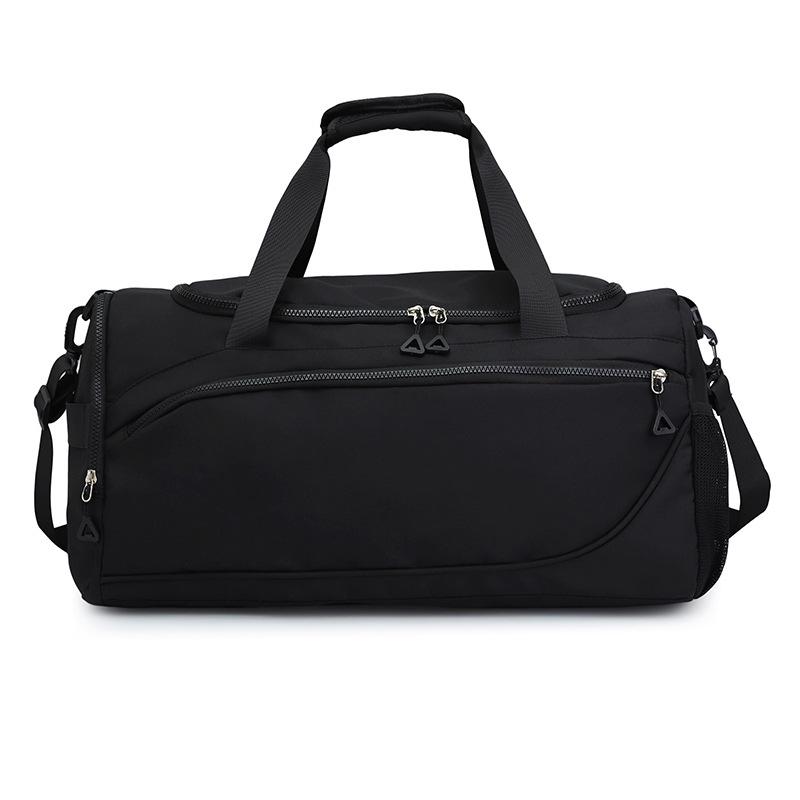 

Stylish Business Travel Suitcase: Large Capacity, Handheld, Wet/Dry Separation, Multifunctional Sports Bag чорний