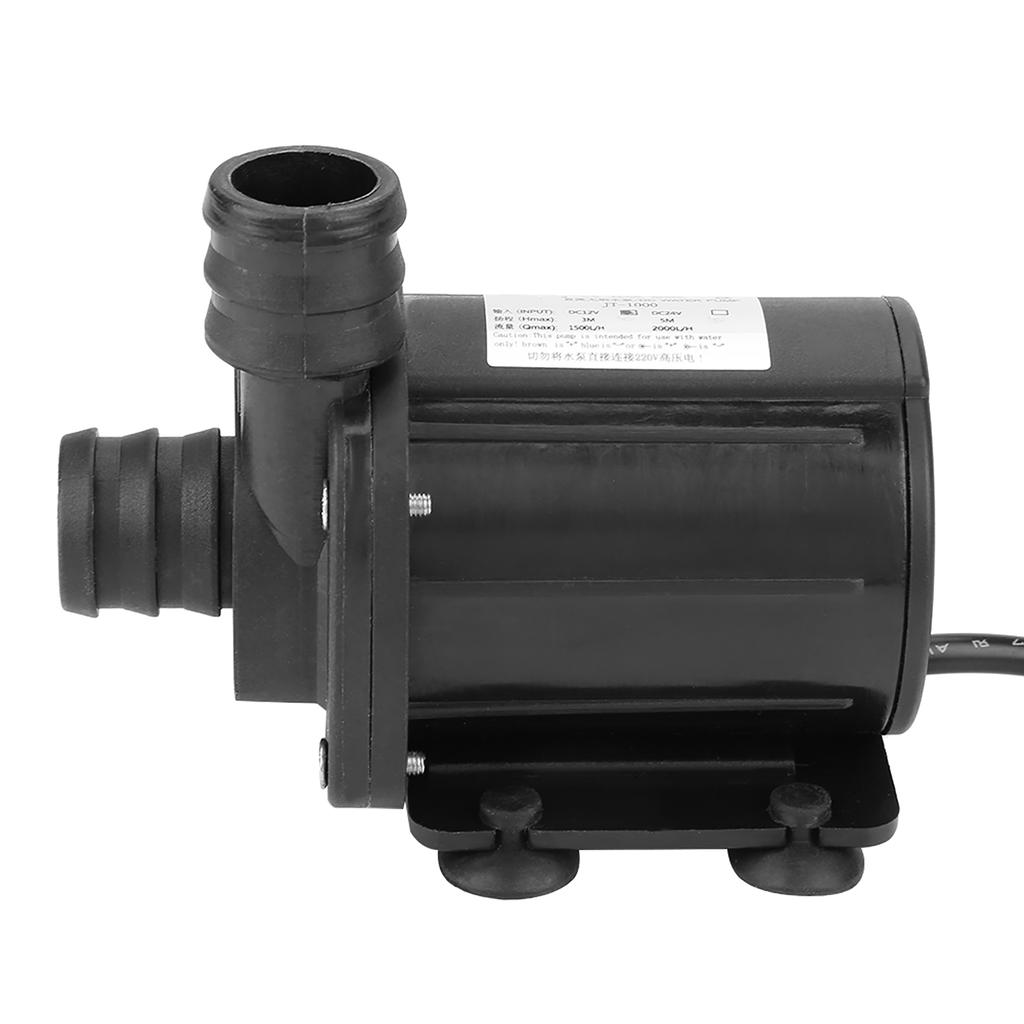 Mini Adjustable Speed Brushless Boost Water Pump 12V 40 Celsius 100 Celsius