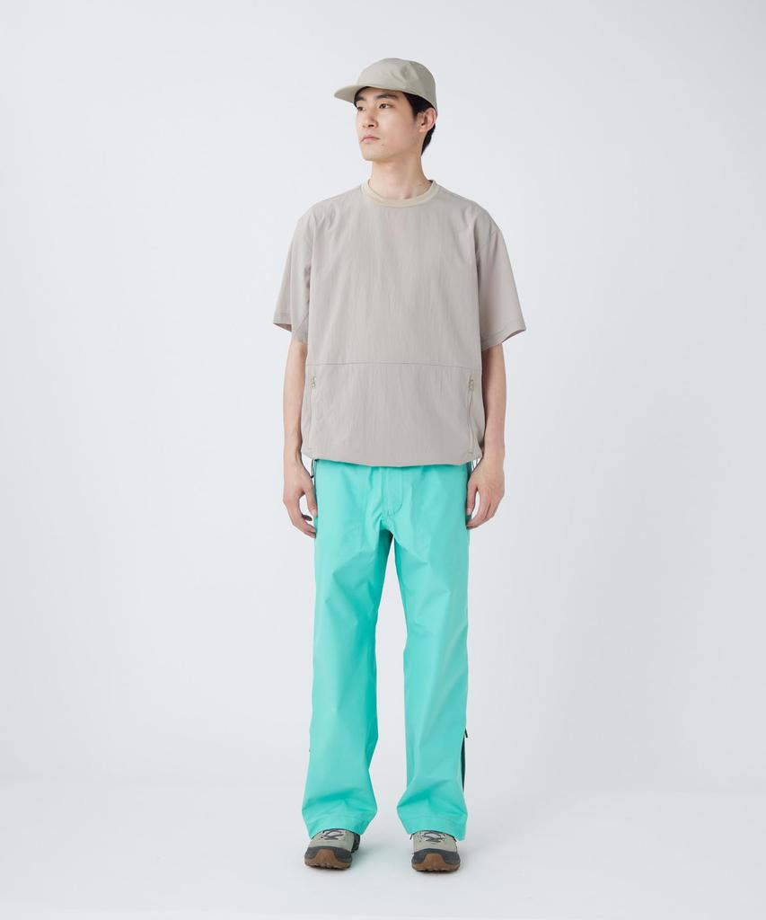 Breathable Quick Dry Short Size M [Snow Peak] T-Shirt CS-26SU015 T-shirt, Sleeve, Men's/Women's, GREIGE,
