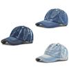 Cap Cowboy Baseball Cap Solid Color Duckbill Cap Breathable Sun Shading Cotton
