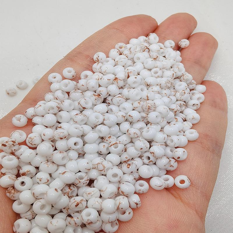 

Чудові чеські бісеринки 4 мм у стилі Пікассо для виготовлення прикрас ручної роботи. 4mm, 10g/bag (~120 beads)