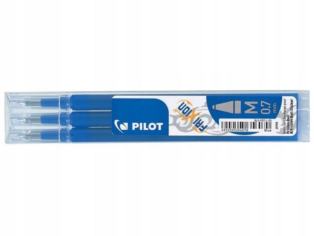 Wkład Dług. Pilot Frixion Bls-7L Nieb.(3)"12 6070