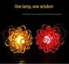 LED Seven-Color Lotus Lamp for Worship and Offering - Electronic Ever-Burning Buddhist Lamp for Guanyin and God of Wealth.