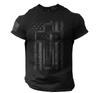 Christian Cross T-Shirt - American Flag Design, Faith-Based Patriotic Tee for Me