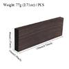 2/4pcs DIY Knife Handle Material Timber Wood Block Blackwood Craft Tools