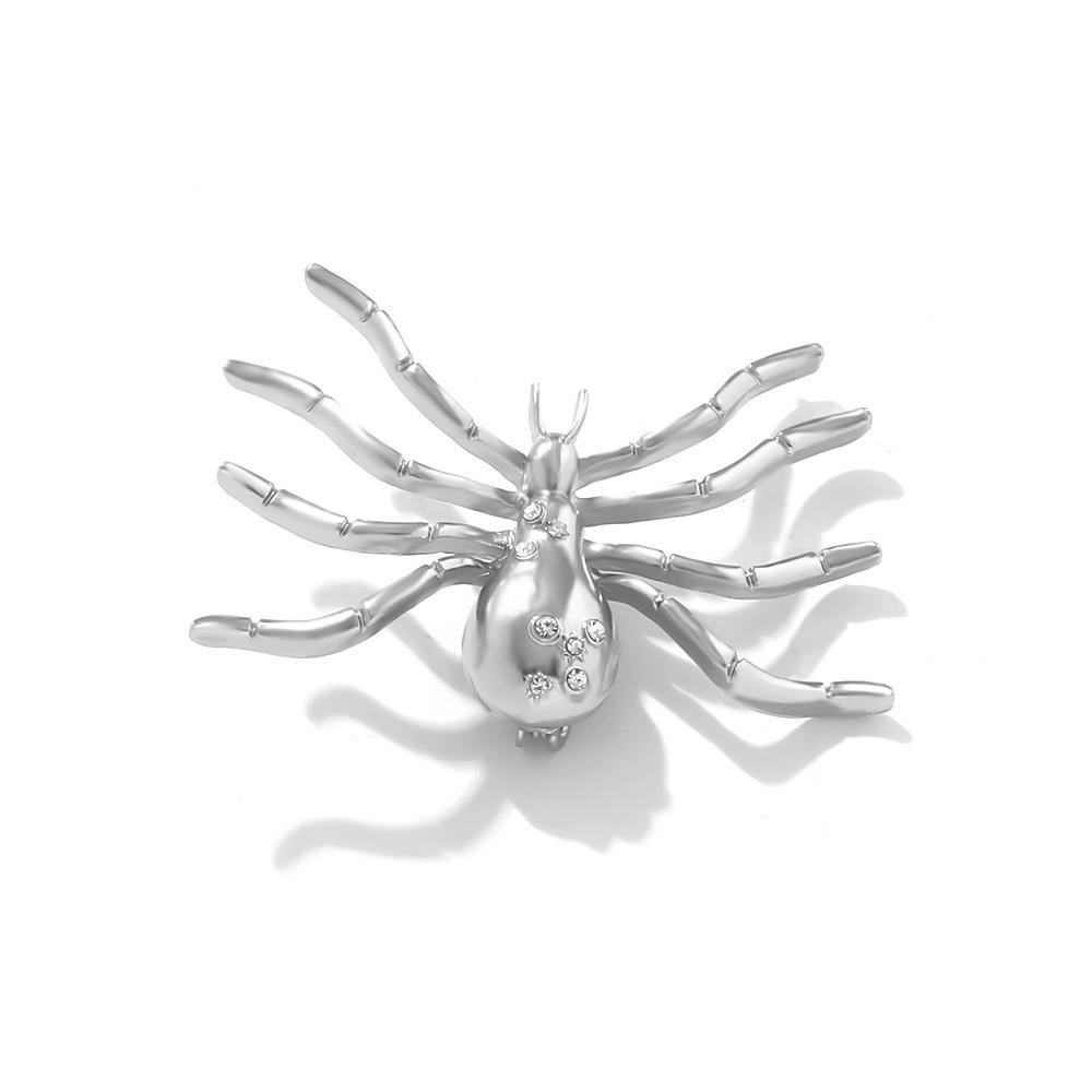 

Exaggerated Metal Spider Animal Ring for Women European American Personality Unique Vintage Jewelry Party Accessories