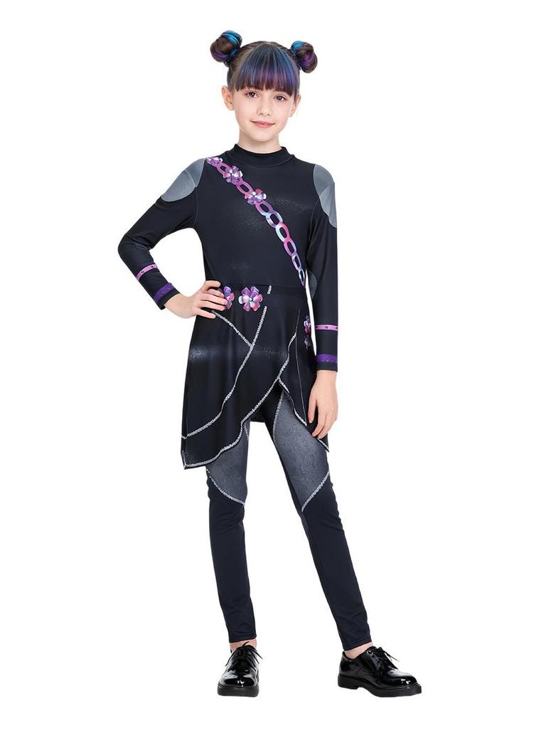 K-POP Demon Hunter Girl Group Costume – Lumila Zoy Cosplay for Kids