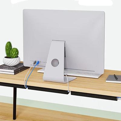 Desktop Untertisch Kabelkanal Anti-Extrusion Bodenkabelabdeckung Selbstklebend Langlebig Verlängerungs-Verkabelungskanal Kabelschutz