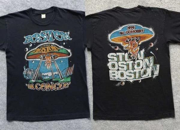 Boston In Concert 1979 Short-Sleeve Unisex T-shirt For Men Women KH11094 S